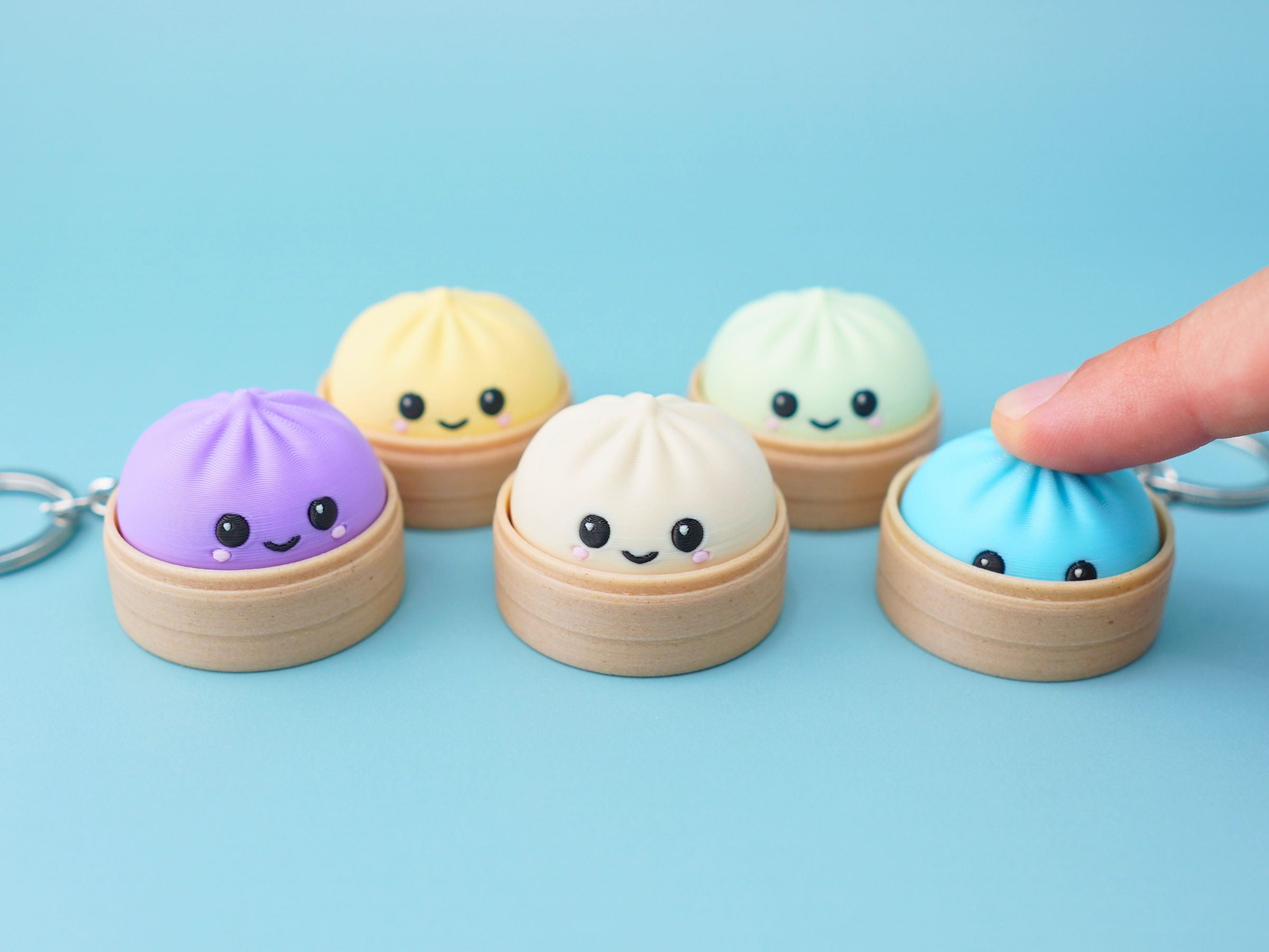 Dumpli Mystery Clicker Keychain
