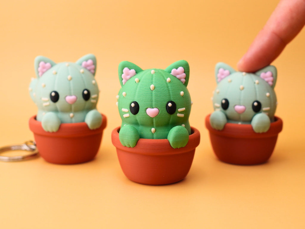 Kaktus Katze Clicker Fidget Spielzeug