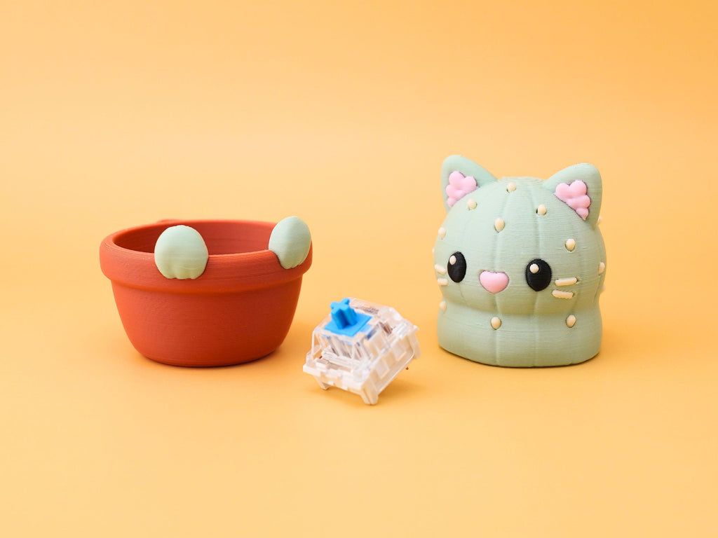 Kaktus Katze Clicker Fidget Spielzeug